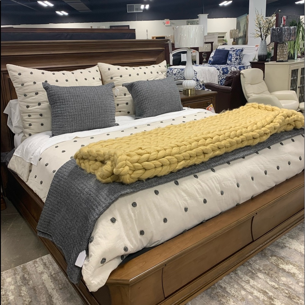 Amity Home Astrid king comforter and two Dutch euro shams